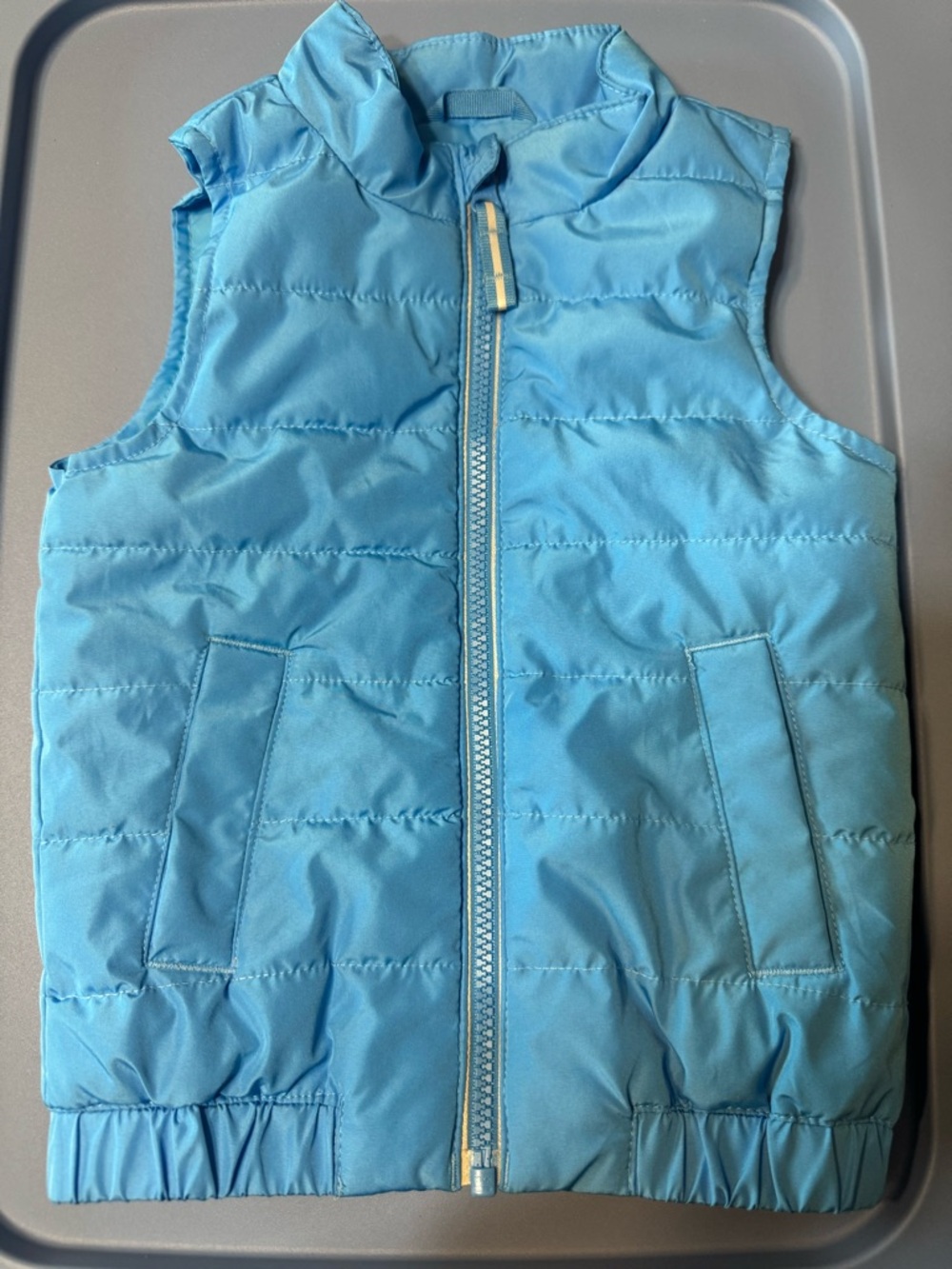 Cat & Jack Light Blue Puffer Vest